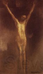 Eugene Carriere Crucifixion Norge oil painting art